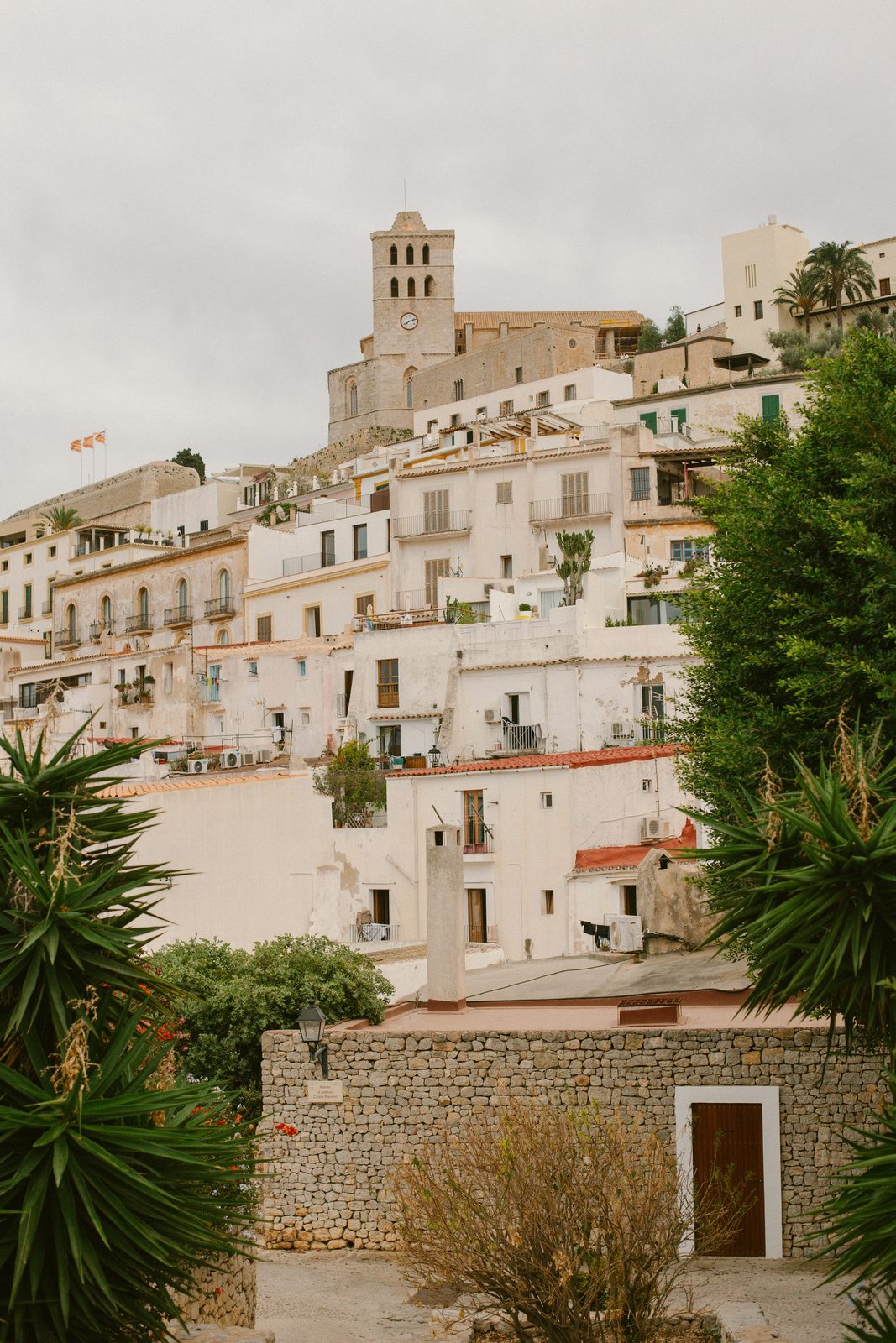 Dalt Vila, the old town of Ibiza